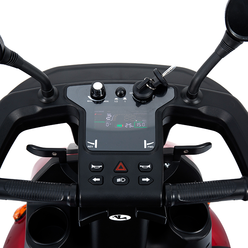 Trotinetă electrică de agrement pentru toate terenurile TK-500, de mare putere, cu 4 roți