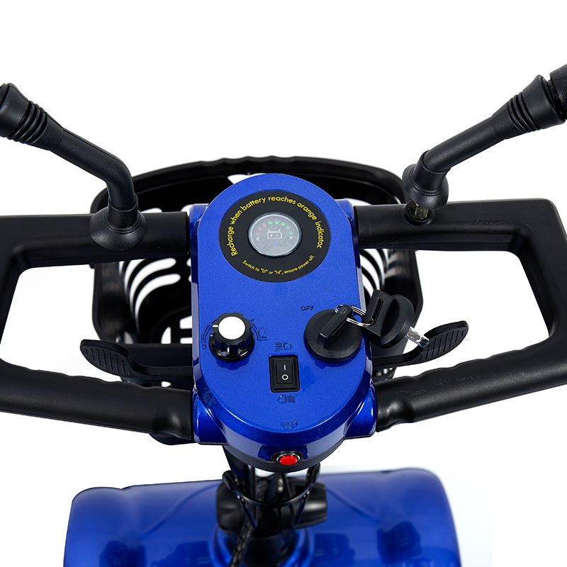 YL-08S Trotinetă mobilă pliabilă cu 4 roți, cu capacitate de urcare de 12°