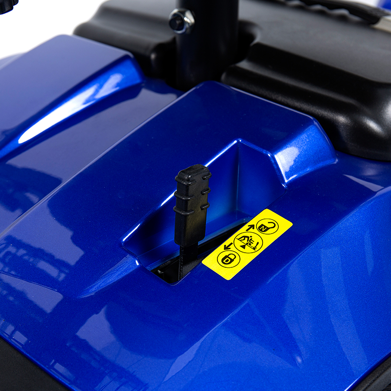 YL-09B Trotinetă de mobilitate ușoară pliabilă cu 4 roți cu coș