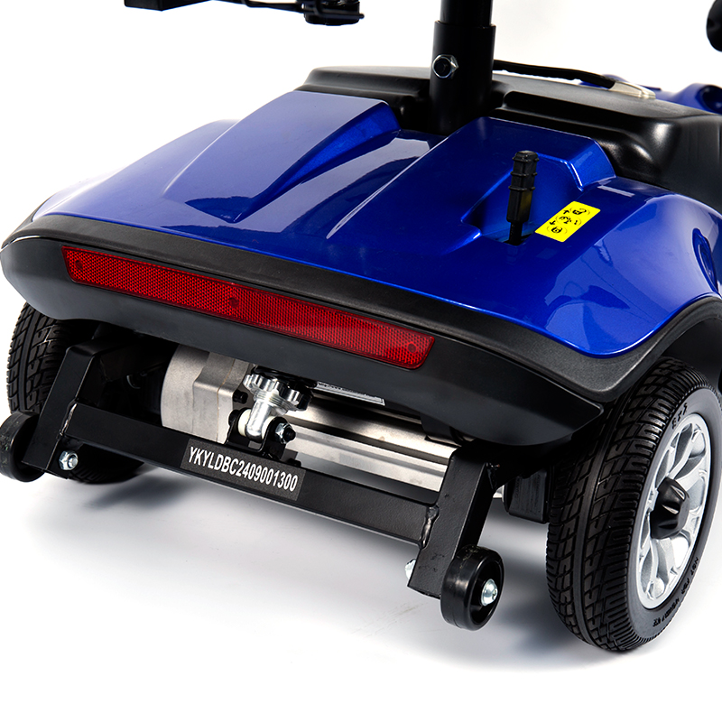 YL-09B Trotinetă de mobilitate ușoară pliabilă cu 4 roți cu coș