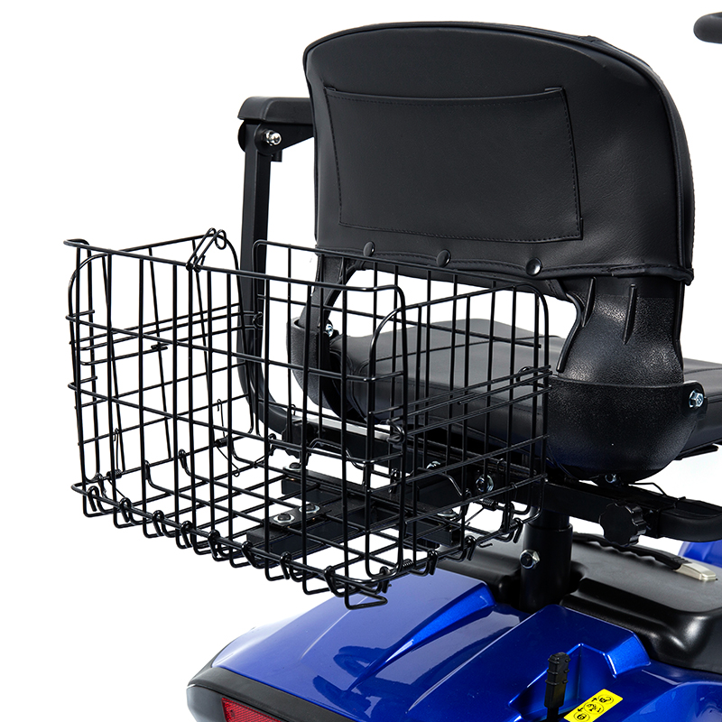 YL-09B Trotinetă de mobilitate ușoară pliabilă cu 4 roți cu coș