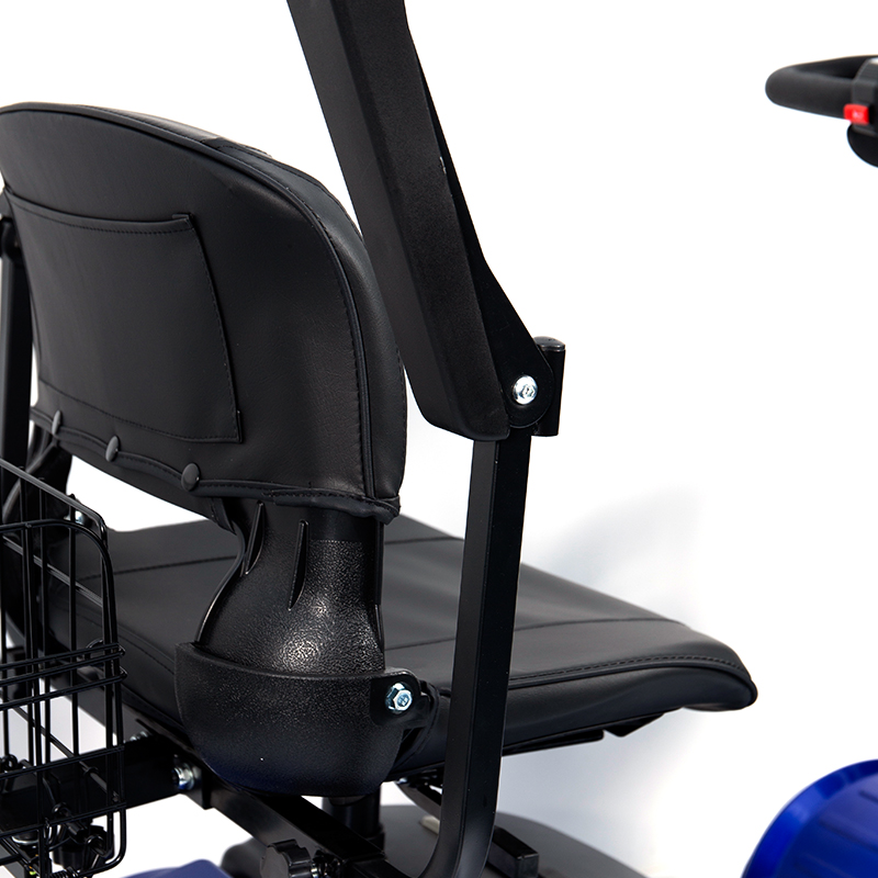 YL-09B Trotinetă de mobilitate ușoară pliabilă cu 4 roți cu coș