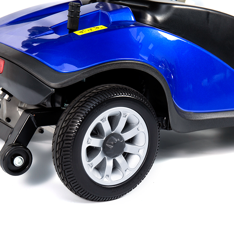 YL-09B Trotinetă de mobilitate ușoară pliabilă cu 4 roți cu coș