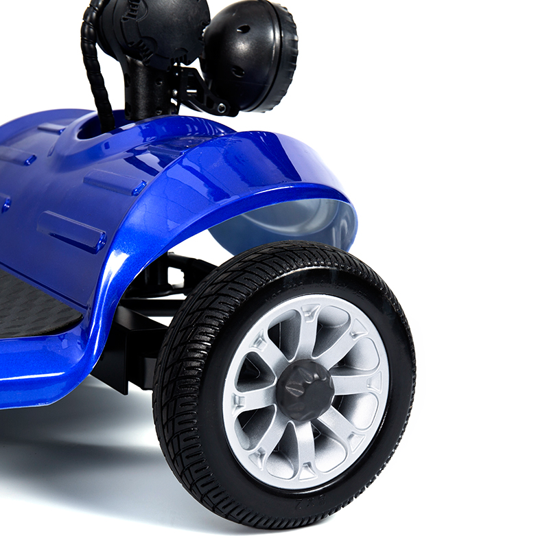 YL-09B Trotinetă de mobilitate ușoară pliabilă cu 4 roți cu coș