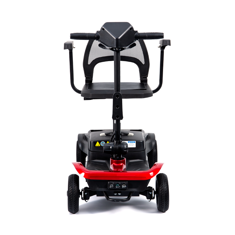 YL-02 Trotinetă de mobilitate ușoară cu 4 roți pentru seniori, cu un scaun pivotant la 360°