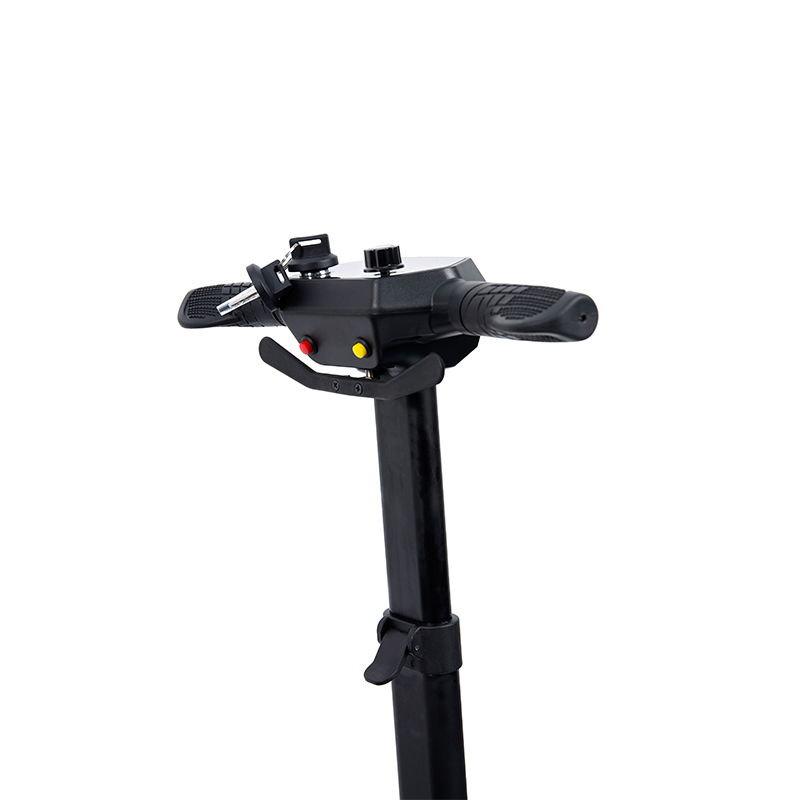 YL-211 Trotineta electrica turistica cu 4 roti pentru seniori cu far cu LED, cos