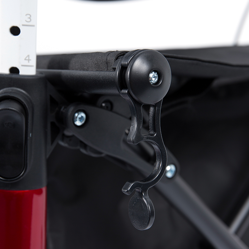 HES-R306 Rollator ușor – pliabil, roți TPR, reglabil, capacitate de greutate 150 kg