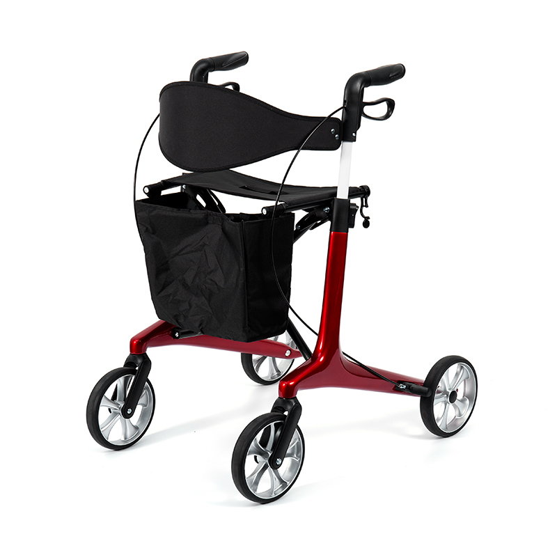 HES-R306 Rollator ușor – pliabil, roți TPR, reglabil, capacitate de greutate 150 kg