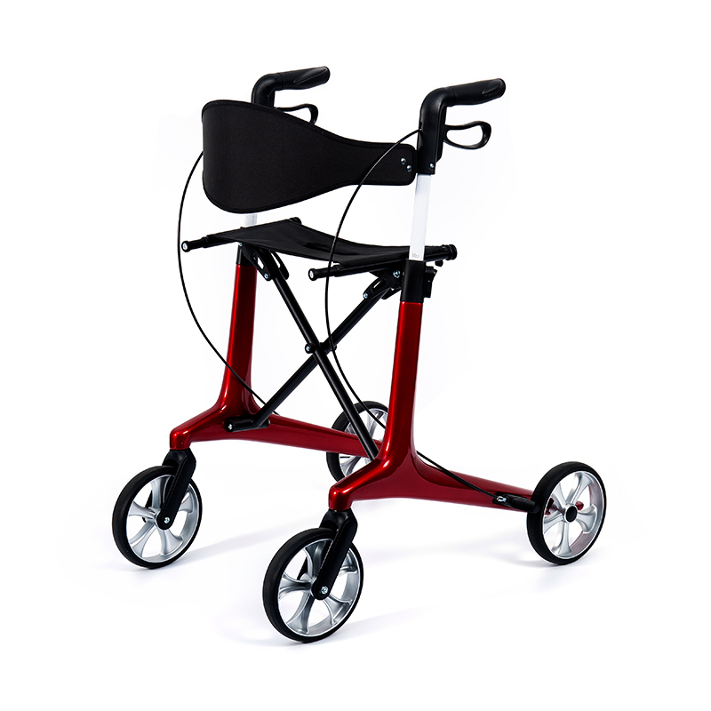 HES-R306 Rollator ușor – pliabil, roți TPR, reglabil, capacitate de greutate 150 kg