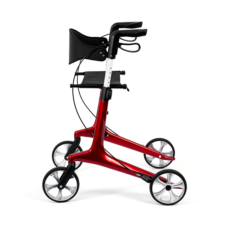 HES-R306 Rollator ușor – pliabil, roți TPR, reglabil, capacitate de greutate 150 kg
