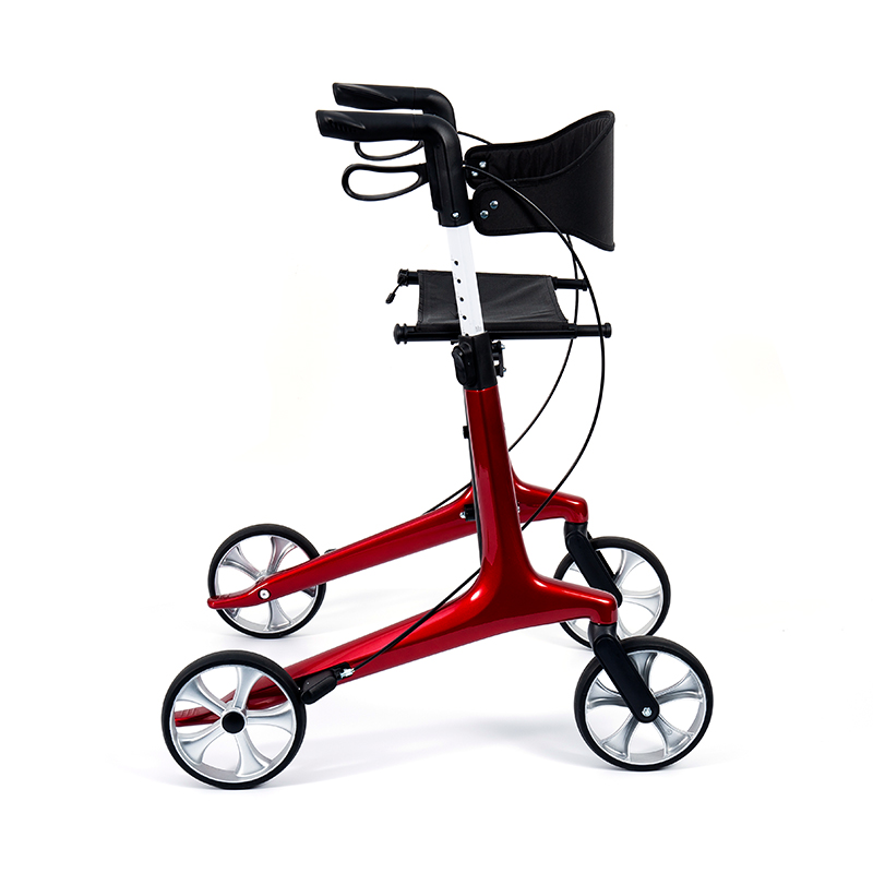 HES-R306 Rollator ușor – pliabil, roți TPR, reglabil, capacitate de greutate 150 kg