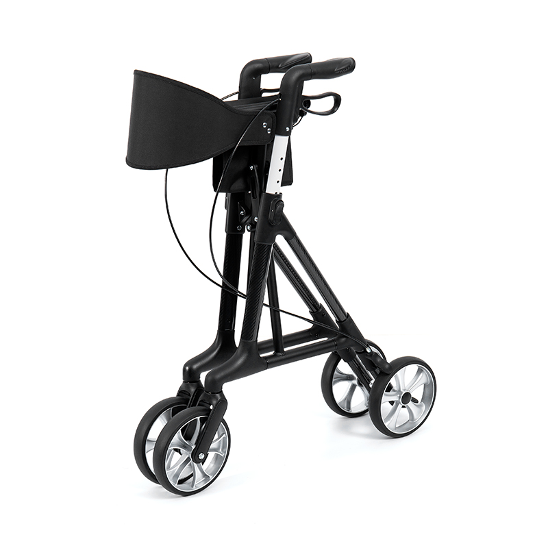 Rollator HES-R321 Premium din fibră de carbon 