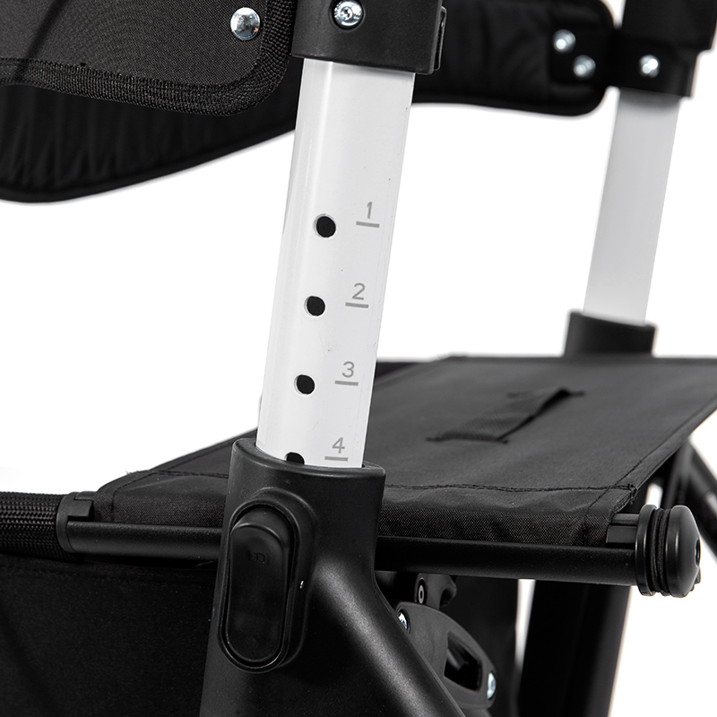 Rollator HES-R321 Premium din fibră de carbon 