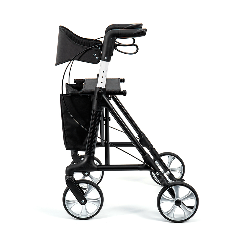 Rollator HES-R321 Premium din fibră de carbon 