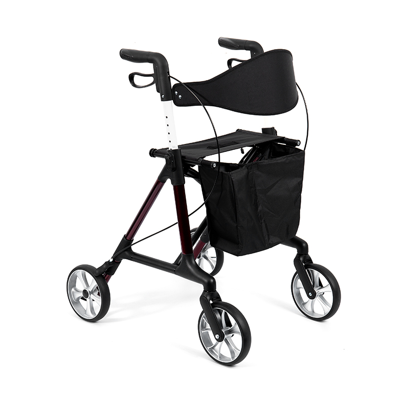Rollator HES-R321 Premium din fibră de carbon 